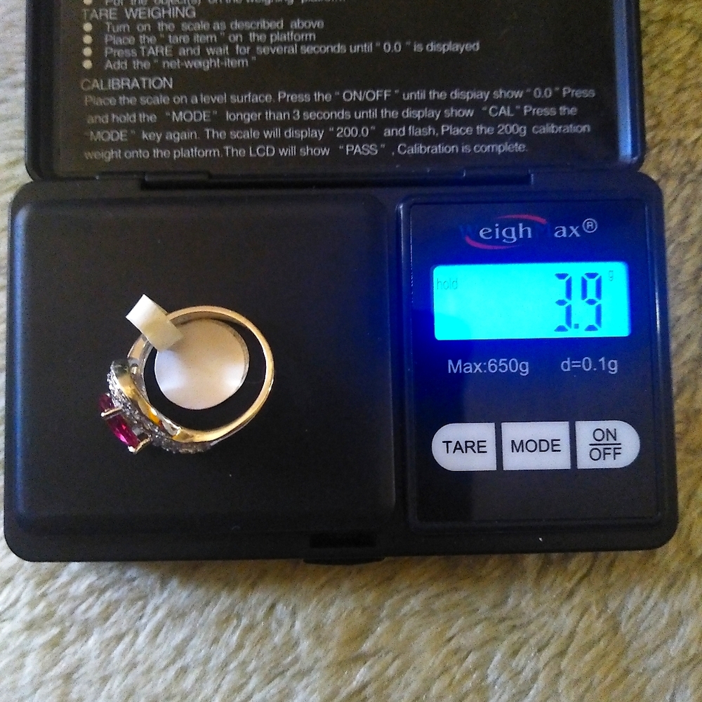 Sterling silver ring